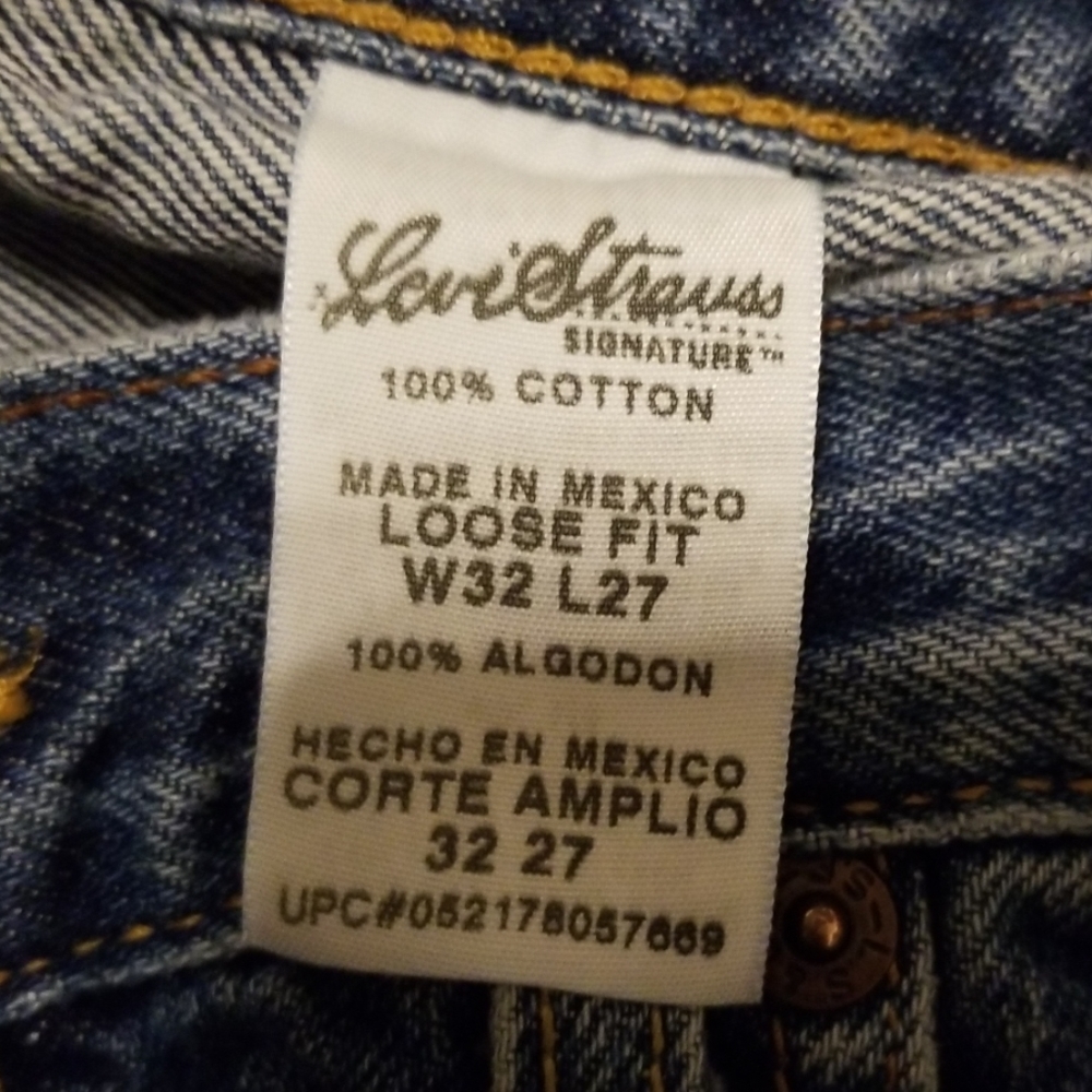 💥 Levi's Strauss Signature Jeans 32X27 - Picture 3 of 7